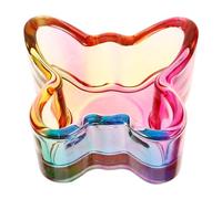 KICHOUSE Dish Nail Techniques and Clean , for to Easy Art Elegant Glass Cup with Butterfly Shape , Lightweight Manicure Projects