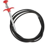 KICHOUSE Drain Remover Cleaning Tool Drain Clean Claw Bendable Steel Pipe Dredging Tool for Cleaning Pipes Toilets and Removing Foreign Objects