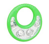 KICHOUSE Early Education Rattle Hand Drum Musical Percussion Plaything with Comfortable Plastic Shell Indoor Outdoor Fun for All Ages