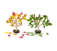 KICHOUSE Educational Pull Tree Toy Piece and Insert Girl Sensory Toys Boys and Girls Learning Environmental Friendly Early Development