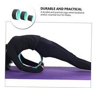 KICHOUSE Ergonomic Yoga Wheel for Back Stretching and Relief Fitness Roller for Flexibility Balance and Muscle Relaxation Essential Yoga Accessory