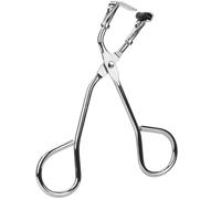 KICHOUSE Eyelash Curler Stainless Steel Silver Lightweight Curved Tool for Mascara and Travel 1pc
