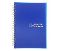 KICHOUSE Financial Planner Book Undated Planner A5 Portable Budget Book with Cash Flow Tracking and Expense Tracking Features Made of Pp and Paper for Household Budget Management