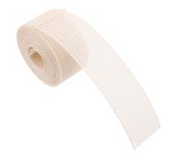 KICHOUSE Fishbone Boning Trim Roll for Dressmaking - 1 Roll White Cloth Hemming Tape for Bridal and Evening Gown Garment Shaping