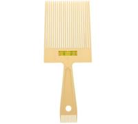 KICHOUSE Flat Top Comb Does Not Damage Scalp Wide Tooth Hair Styling Tool Made of Sturdy Abs Material Men's for Achieving Different Hair Textures and Professional Barber Use