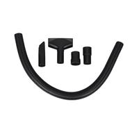 KICHOUSE Flexible Plastic Blower Hose Kit with Wide and Narrow Nozzle High Airflow Blower Nozzle Adapter for Workshop and Garage Dust Removal
