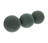 KICHOUSE Flower Arranging Foam 3pcs Green Round Blocks with Stable Arrangement Feature for Home and Event Use by Professional Florists