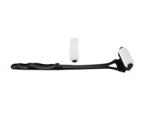 KICHOUSE Folding Back Lotion Applicator Roller with Long Handle for Even Distribution and Enhanced Skin Care Efficiency, Made of Sturdy Abs and Sponge, for Travel and Skincare Routines