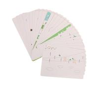 KICHOUSE Funny Finger Drawing Cards Set for Boys and Girls 30 Thick Paper Graffiti Finger Paint Cards Non-Toxic Art Supplies for Creative Preschool Activities and DIY Crafts
