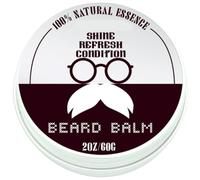 KICHOUSE Gentle Moustache Wax for Men with Strong Hold, Aluminium Container, Beard Butter for Styling and Softening Facial Hair, for Daily Beard Care