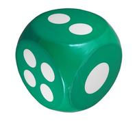 KICHOUSE Giant Foam Dice for Toddler Games 10-Inch Soft Jumbo Dice for Classroom Activities and Party Props for Raffles and Outdoor Fun
