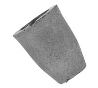 KICHOUSE Graphite Crucible 20Ml for Metal Casting, Composite Silicon Carbide Graphite Mold, Small Ingot Mold for Gold Silver Copper Melting and Sampling