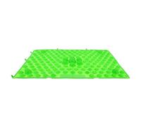 KICHOUSE Green TPE Foot Massage Mat Acupressure Plate for Office Workers and Seniors, Odourless Reflexology Tool to Fatigue and Boost Leg Circulation