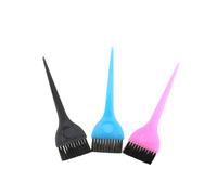 KICHOUSE Hair Coloring Brush Set 6pcs Easy to Store Hair Dyeing Tool with Comfortable Handle for Hairstyle and Barbershop Use
