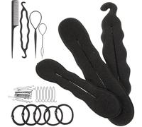 KICHOUSE Hair Curler Hair Braiding Tools for Women Easy Bun Making Design Styling Supplies for Twisted Clips and Makers Fixed Clips
