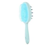 KICHOUSE Hair Exfoliator Shampoo Brush and Scalp Massager with Long Handle, Abs Material, Easy to Hold, Promotes Circulation, for Shower Use