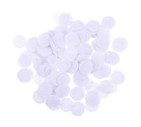 KICHOUSE Hair Pin Hair Clips Accessories White 2 Bags Polyester Practical Sew Or Paste Use