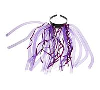 KICHOUSE Halloween LED Headband Flash Braid Hairband with 6 and 9 Lights Plastic Material Easy for Concerts and Parties
