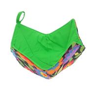 KICHOUSE Heat Resistant Microwave Bowl Cozy Hot Pad Cotton Pot Holder with Orange Checkered Design Food Heat Protection for Bowls Plates Casseroles Safe Kitchen Accessory for Winter Meals