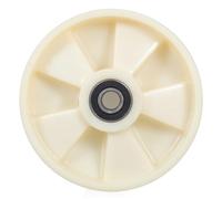KICHOUSE Heavy Duty Swivel Casters 200x50mm Nylon Truck Wheels Set for Pallet Jack