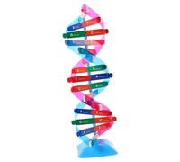 KICHOUSE High Precision Dna Double Helix Model Kit for Students Realistic Molecular Structure Educational Tool Easy Assembly Biology Teaching Instrument for Classroom and Lab Demonstrations