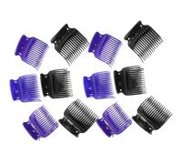 KICHOUSE Hot Roller Clips Lightweight Abs Material for Women Hair Curler Clips 12pcs Heat Resistant Make Hair Curls More Neat and Beautiful for Home