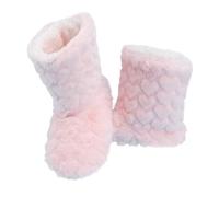 KICHOUSE Indoor Warm Non Slip Thickened Dance Floor Boots for Women High Tube Winter Footwear with Breathable Soft Sole Durable and Easy to Wear Slippers for Autumn and Cold Weather