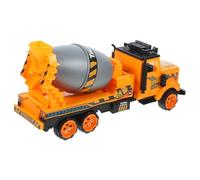 KICHOUSE Inertial Mixer Truck for Large Simulation Engineering Vehicle Construction Truck Model Safe Design for Sensory Stimulation and Fun Playtime Random Color