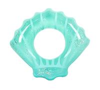 KICHOUSE Inflatable Pool Tube Portable Swim Ring for Beach Pool Fun Extra Thick Adult Swim Ring Blue Easy to Inflate Deflate for Leisure Parties