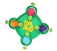 KICHOUSE Interactive Turtle Feeding Game for Adorable Little Turtle Eating Beans Indoor Educational Desk Game for Family Enhances Observation Reflexes Social Skills Bean