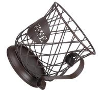 KICHOUSE Iron Utensil Holder and Stylish Simple Design with Versatile Placement Desktop Spoon and Chopstick Storage Organizer for Silverware and Small Utensils for Dining Room Or Patio