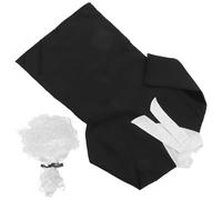 KICHOUSE Judge Costume Robe Unisex Lawyer Outfit with Realistic Courtroom Design Washable Dress Up for Halloween School Plays Themed Parties Inspiring Role Play