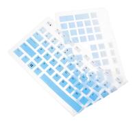 KICHOUSE Keyboard Protector Silicone Cover for Wired Kb216 Keyboard Waterproof Film for Office Use