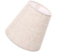 KICHOUSE Lamp Accessory Cloth Lampshade Accessories Handmade Fabric Lamp Shade 5.51In X 5.51In X 5.12In for Hotel Decoration Room Lamps