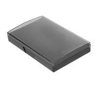 KICHOUSE Large Quick-Dry Calligraphy Ink Pad for Stamps DIY Craft Painting Accessory with Plastic Case Bright Washable Pigments for Finance Seals and Artistic Use