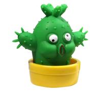 KICHOUSE Lightweight Cactus Shaped Stress Relief Tpr Sensory Squeeze for Mental Health and Anxiety Release Soft Stretchy Modeling for Adults