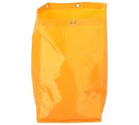KICHOUSE Lightweight Foldable Canvas Janitorial Cart Bag Replacement Cleaning Supply Caddy with High Capacity for Housekeeping and Factory Use