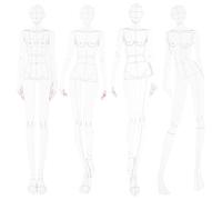 KICHOUSE Lightweight Plastic Curve Ruler for Clothing Design and Cutting, Sewing Pattern Ruler Set for Women Fashion Designers, Efficient Work Tool for Tailors and Sewing Crafts