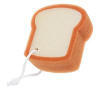 KICHOUSE Lightweight Yellow Bath Scrubber Sponge Strong Cleaning Ability Soft Sponge for Bathing and Travel Use for Gentle Skin Care Random Color