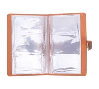 KICHOUSE Lockable Check Organizer Binder with Combination Password Lock, Pu Leather Personal Checkbook Holder for 48 Checks and 24 Cards, Business Receipt and Invoice Storage Folder