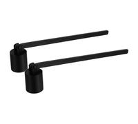 KICHOUSE Long Handled Candle Extinguisher 2Pcs Metal Snuffer for Home Decor and Aromatherapy Candle