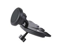 KICHOUSE Magnetic CD Slot Phone Holder Easy Install Swivel Design Secure Grip Compact Car Mount Black