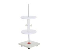 KICHOUSE Marble Pipette Storage Rack with 16-hole Rotary Design, Chemical Resistant Durability and Effortless Organization, for Research Centers and Advanced Science Lab Equipment