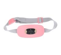 KICHOUSE Menstrual Heated Waist Belt USB Charging with Comfortable Warm Abdomen and Simulating Beating Function, Enlarged Surface Design for Period Relief and Pelvic Heat Therapy