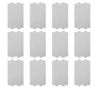 KICHOUSE Mica Plates Parts Sheets High Temperature Resistant 12 Sheets Microwave Insulation Heatproof Anti-oil for and Replacement Household Hotel Microwave Oven