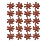 KICHOUSE Miniature Firewood Pile Dollhouse Accessories for Collectors Small Resin Campfire Prop Set 20pcs Mini Model Firewood for DIY Landscape Decoration
