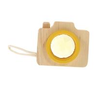 KICHOUSE Miniature Kaleidoscope Camera Fun Wooden Camera Shape Lightweight Easy to Carry Inspiring Exploration Creativity for Ages Educational present