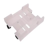 KICHOUSE Mobile Computer Tower Stand Prevents Rolling and Protects Computer CPU Stand Holder with Rolling Caster Wheels, CPU Stand Holder with Reinforced Shelves and Four Legs Stable