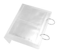 KICHOUSE Nail Sticker Display Book Self-adhesive Storage Pages Sturdy Cover Multi-functional Nail Art Sticker Holder for Organising in Beauty Salons