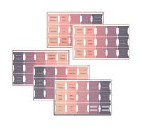 KICHOUSE of Assorted Colour Paper Bible Tabs Practical Index Labels 5 Sheets with Comfortable Hand Feeling for Study and Reading for Bible Journaling and Organising Books